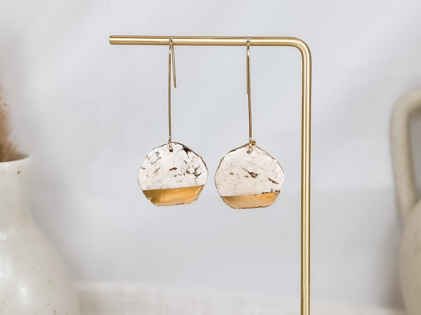 Marble Luster Drops - Sydney Jane JewelryEarrings