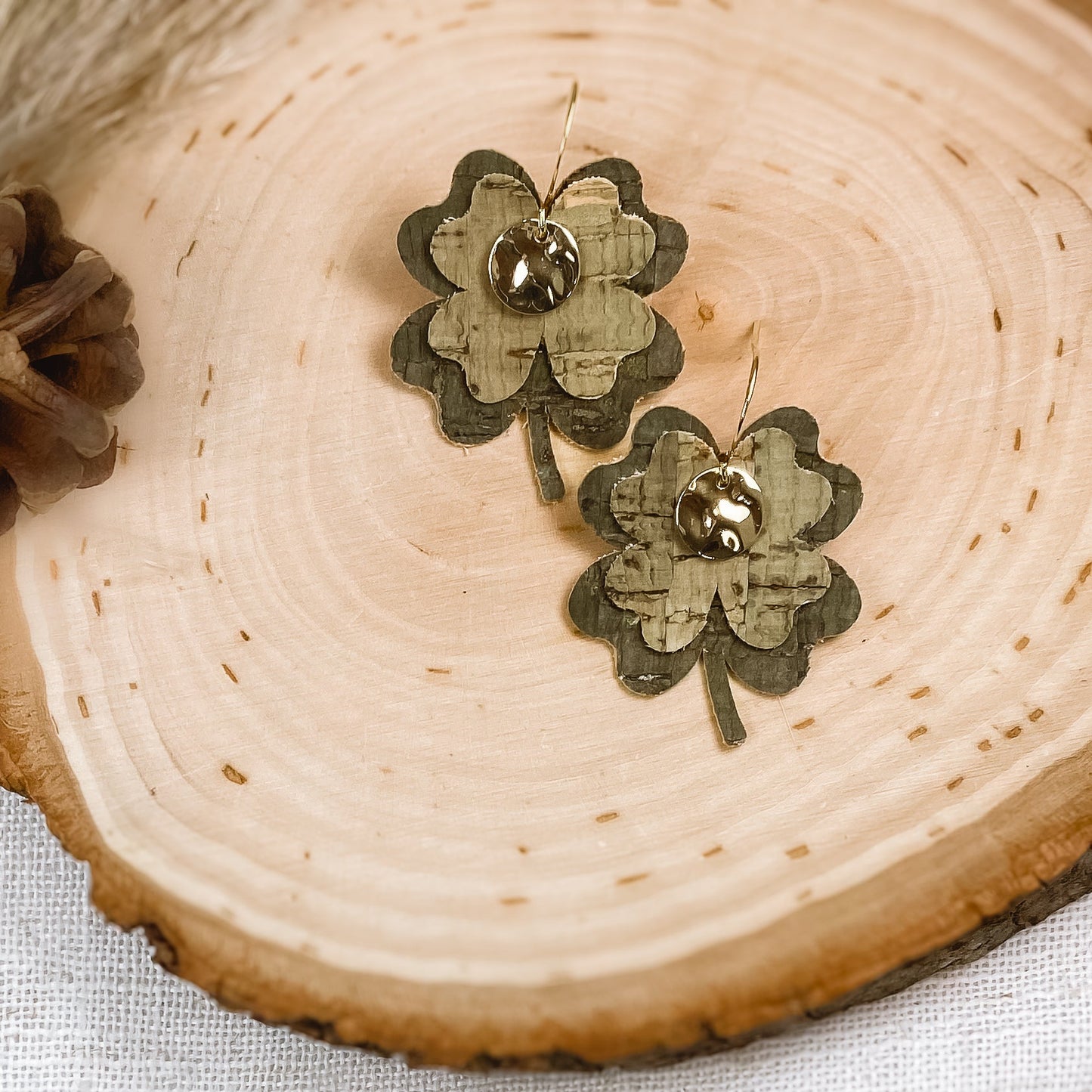 Shamrock earrings - Sydney Jane JewelryEarrings