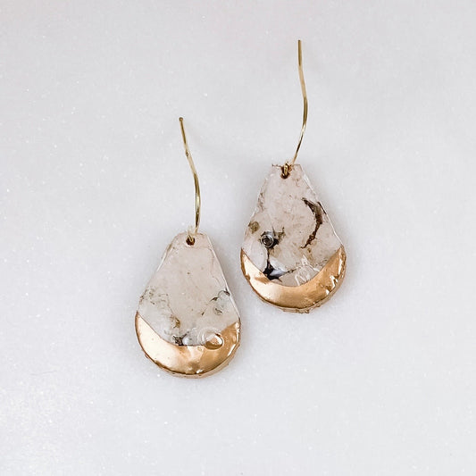 Ivory Whisper Dangles - Sydney Jane JewelryEarrings