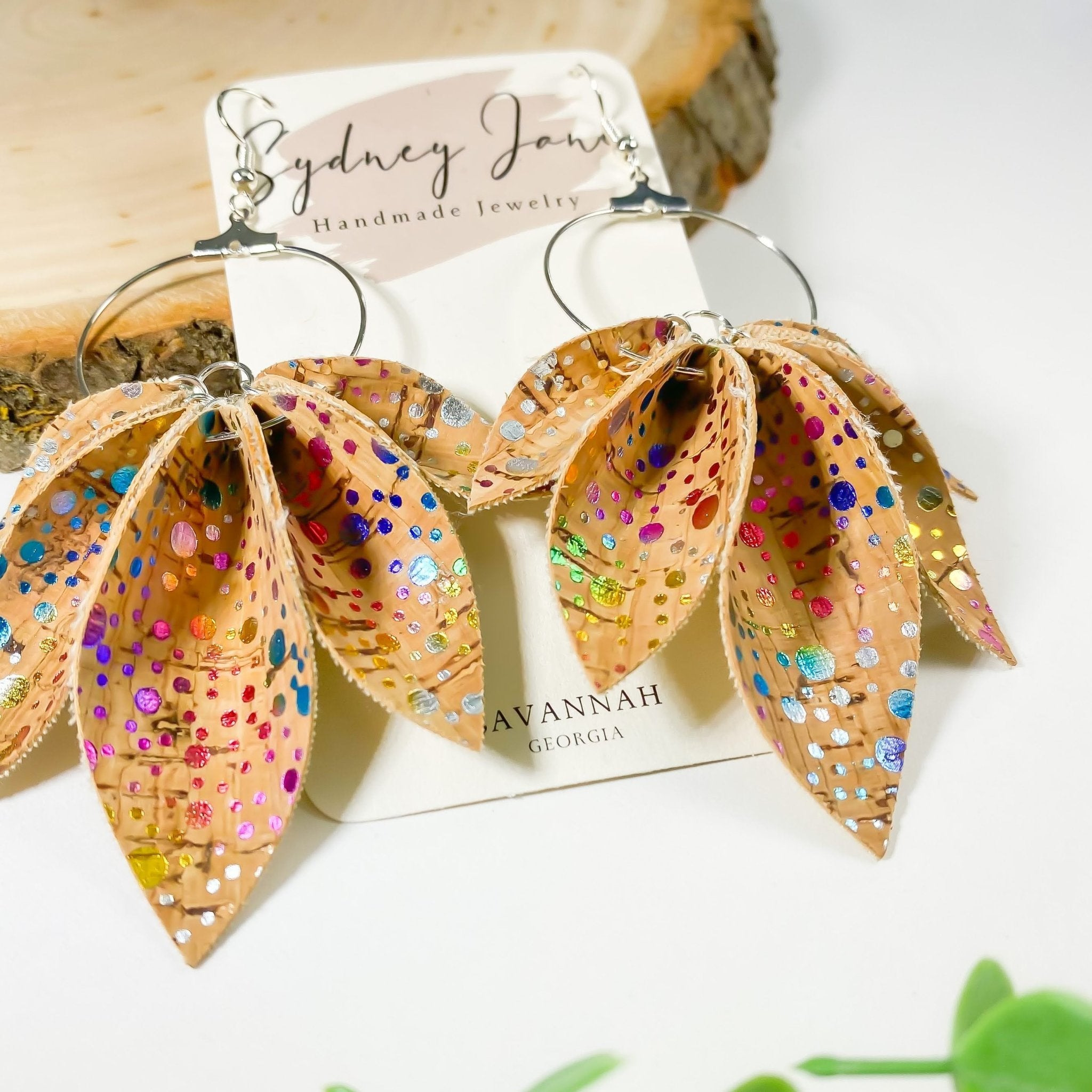 Amazon.com: Leather Leaf Earrings Rustic Brown Leather Petal with Metal Leaf  Charm Small Lightweight Bohemian Dangles : Handmade Products